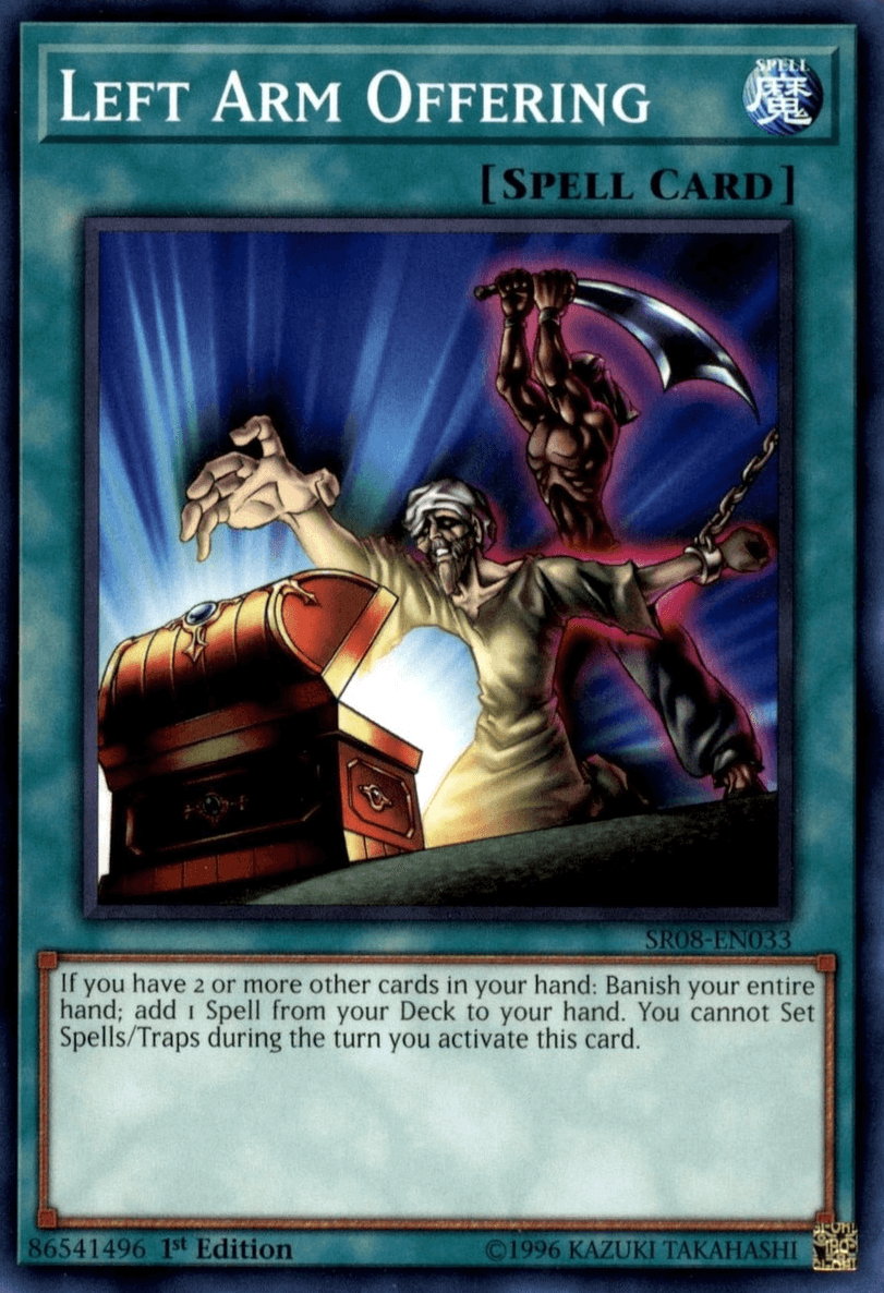 Left Arm Offering [SR08-EN033] Common - Josh's Cards
