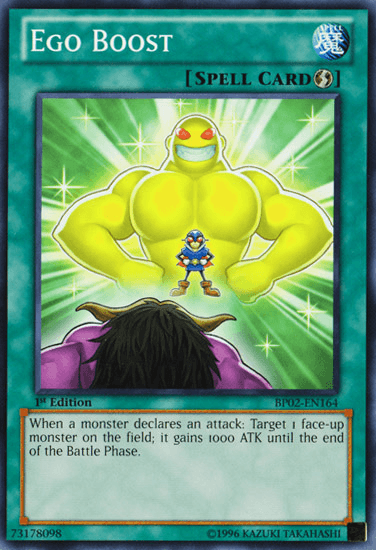 Ego Boost [BP02-EN164] Mosaic Rare - Josh's Cards
