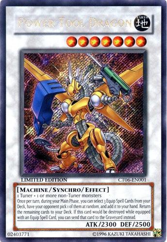 Power Tool Dragon [CT06-EN001] Secret Rare - Josh's Cards
