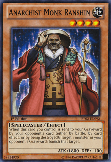 Anarchist Monk Ranshin [BP02-EN092] Common - Josh's Cards