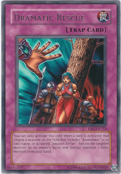 Dramatic Rescue [DR1-EN152] Rare - Josh's Cards
