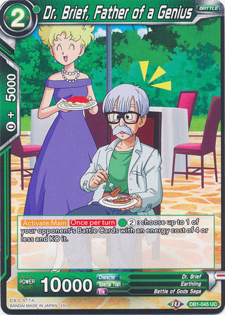 Dr. Brief, Father of a Genius (DB1-045) [Dragon Brawl] Parallel Foil