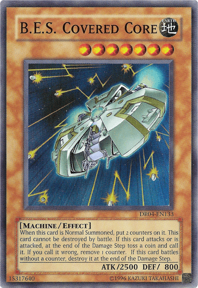 B.E.S. Covered Core [DR04-EN133] Super Rare - Josh's Cards