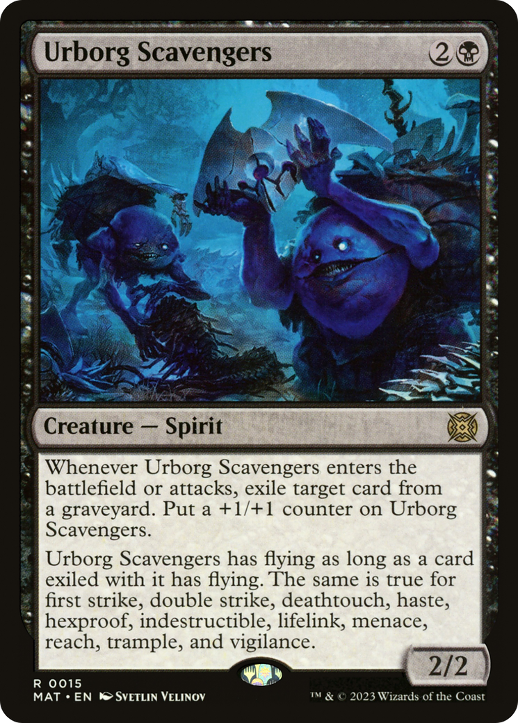 Urborg Scavengers (MAT-015) - March of the Machine: The Aftermath Foil