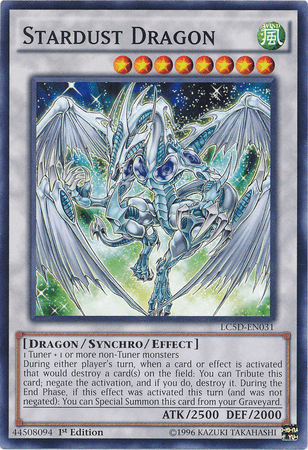 Stardust Dragon [LC5D-EN031] Common - Josh's Cards
