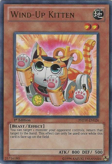 Wind-Up Kitten [PHSW-EN026] Ultra Rare - Josh's Cards