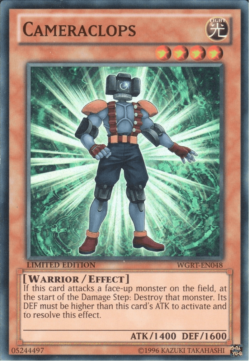 Cameraclops [WGRT-EN048] Super Rare - Josh's Cards