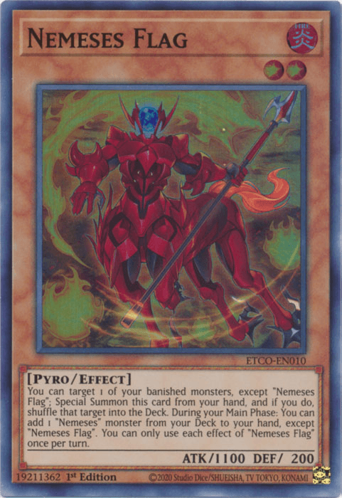 Nemeses Flag [ETCO-EN010] Super Rare - Josh's Cards