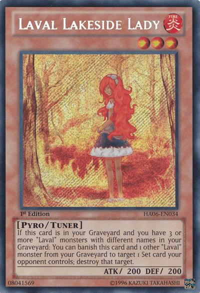 Laval Lakeside Lady [HA06-EN034] Secret Rare - Josh's Cards