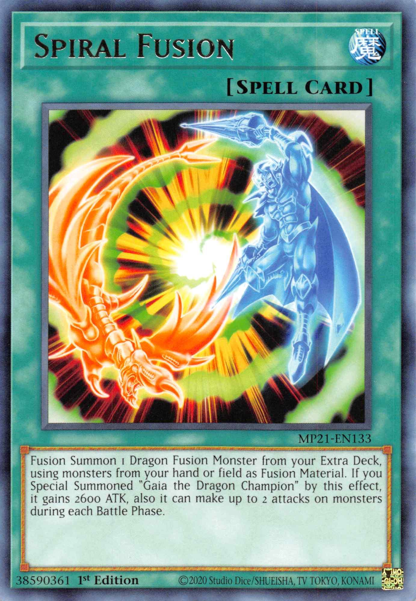 Spiral Fusion [MP21-EN133] Rare - Josh's Cards
