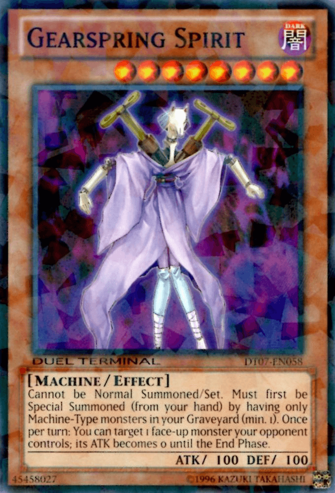 Gearspring Spirit [DT07-EN058] Common - Josh's Cards