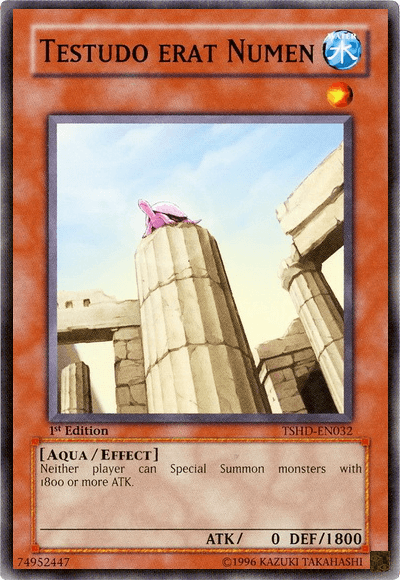 Testudo erat Numen [TSHD-EN032] Common - Josh's Cards