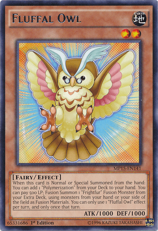 Fluffal Owl [MP15-EN141] Rare - Josh's Cards