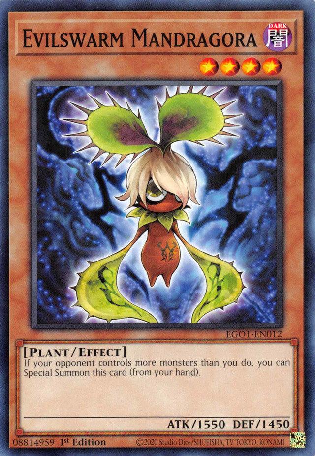 Evilswarm Mandragora [EGO1-EN012] Common - Josh's Cards