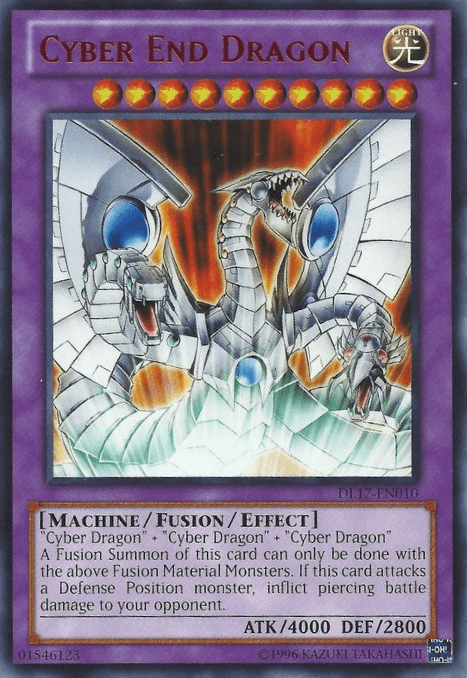 Cyber End Dragon (Red) [DL17-EN010] Rare - Josh's Cards