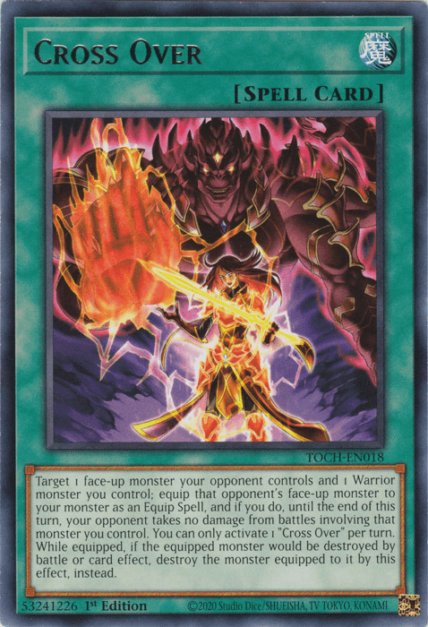 Cross Over [TOCH-EN018] Rare - Josh's Cards