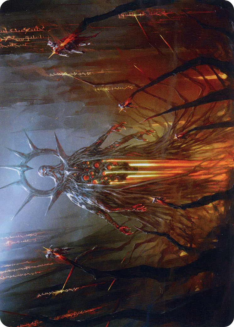 Solphim, Mayhem Dominus // Solphim, Mayhem Dominus (AONE-035) - Phyrexia: All Will Be One Art Series (Borderless)