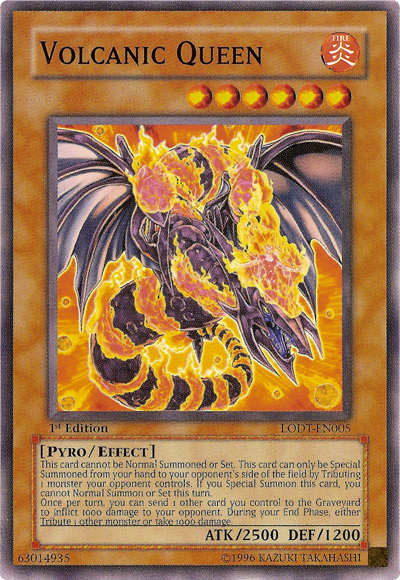 Volcanic Queen (LODT-EN005) - Light of Destruction Unlimited