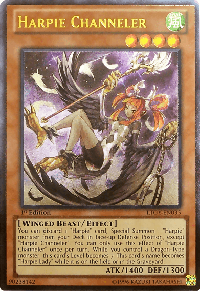 Harpie Channeler [LTGY-EN035] Ultimate Rare - Josh's Cards