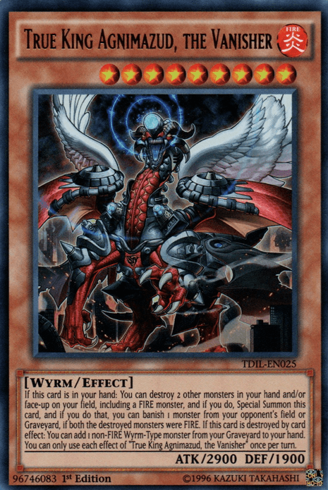 True King Agnimazud, the Vanisher [TDIL-EN025] Ultra Rare - Josh's Cards