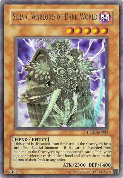 Sillva, Warlord of Dark World [DR04-EN083] Ultra Rare - Josh's Cards