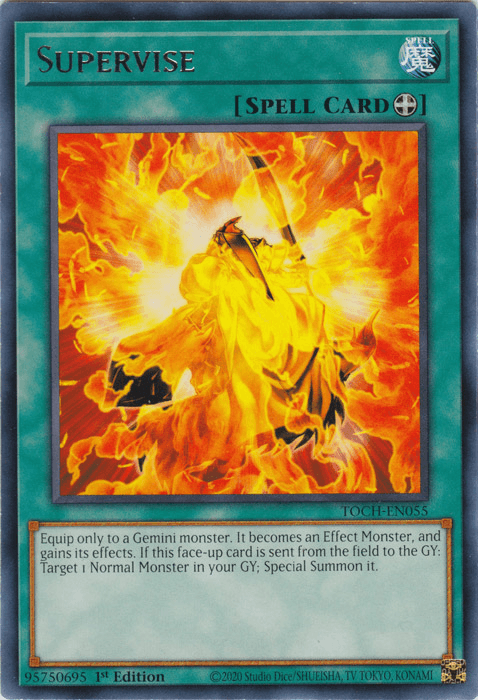 Supervise [TOCH-EN055] Rare - Josh's Cards