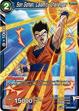 Son Gohan, Calamity Challenger (BT14-038) [Cross Spirits] Parallel Foil