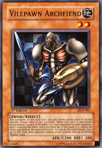 Vilepawn Archfiend [DCR-067] Common - Josh's Cards
