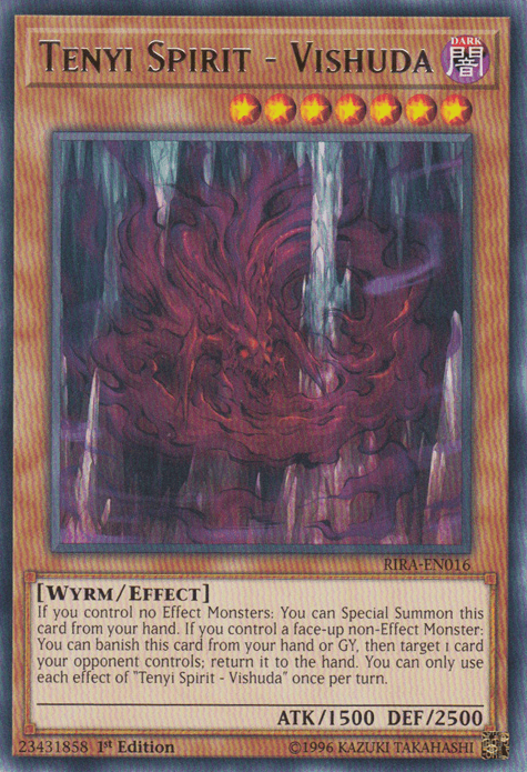Tenyi Spirit - Vishuda [RIRA-EN016] Rare - Josh's Cards