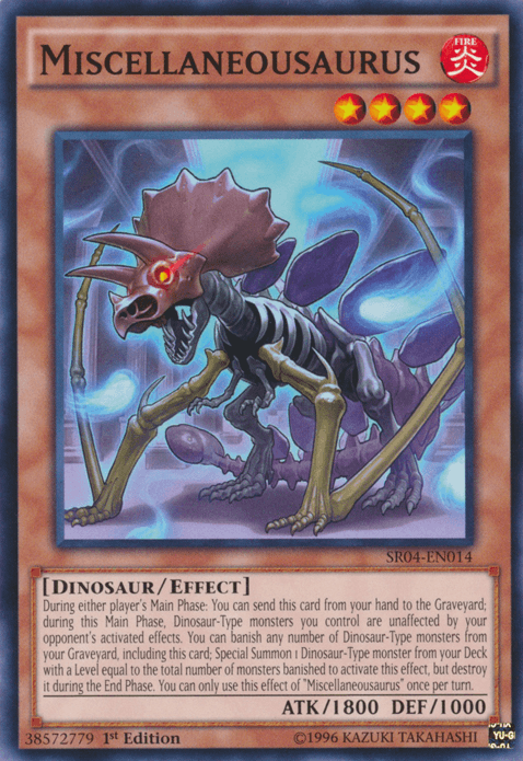 Miscellaneousaurus [SR04-EN014] Common - Josh's Cards