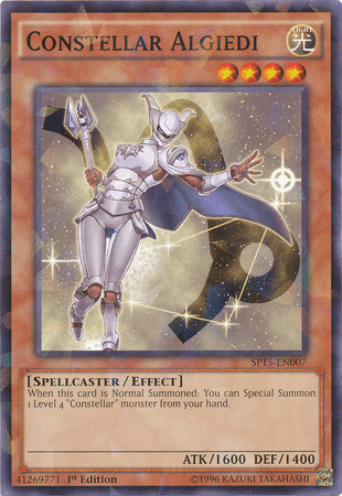 Constellar Algiedi [SP15-EN007] Shatterfoil Rare - Josh's Cards