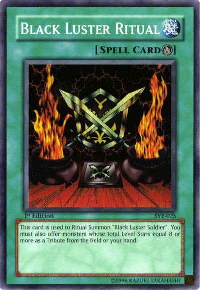 Black Luster Ritual [SYE-025] Super Rare - Josh's Cards