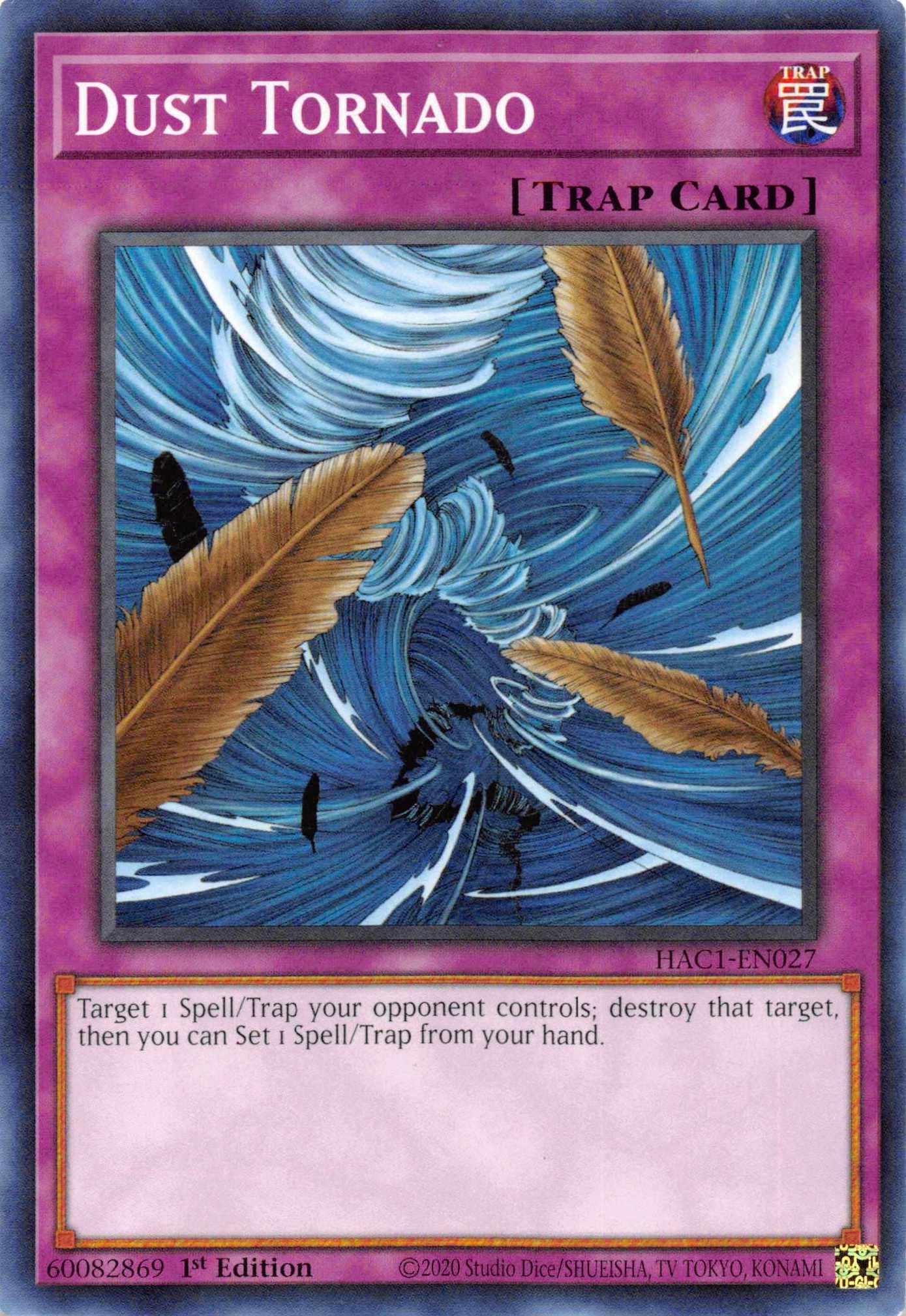 Dust Tornado [HAC1-EN027] Common - Josh's Cards