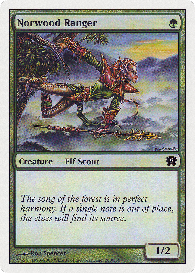 Norwood Ranger [Ninth Edition] Foil