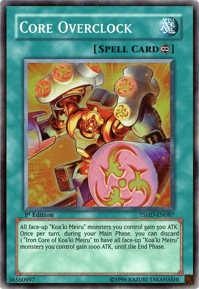 Core Overclock [TSHD-EN087] Super Rare - Josh's Cards
