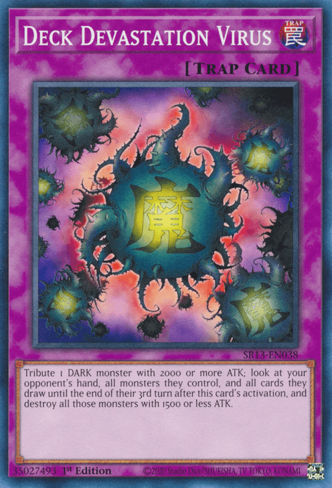 Deck Devastation Virus [SR13-EN038] Common - Josh's Cards