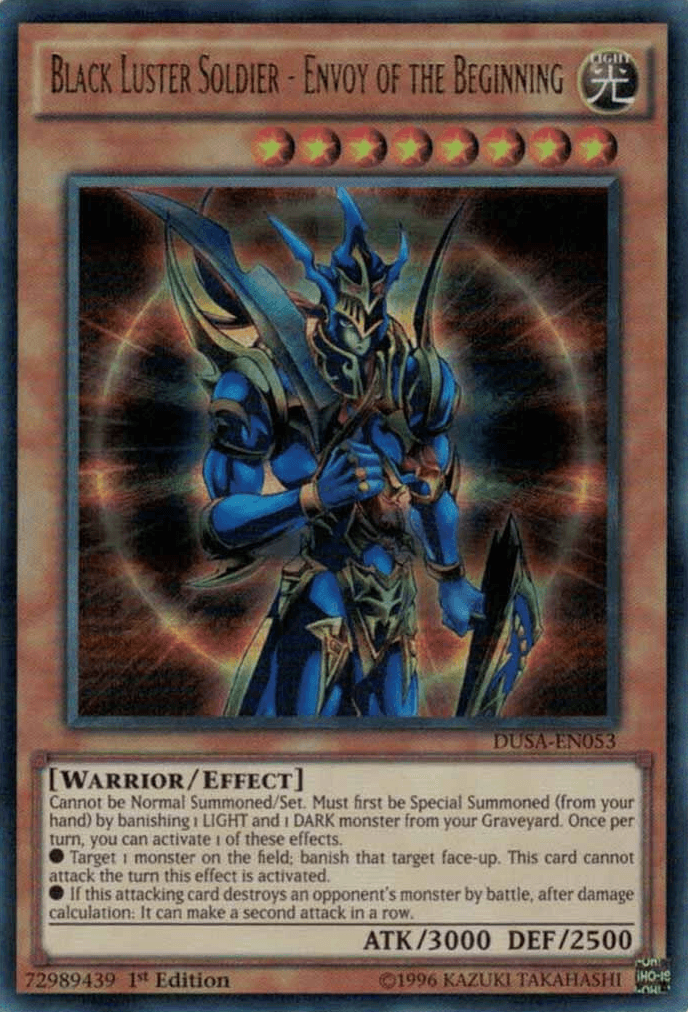 Black Luster Soldier - Envoy of the Beginning [DUSA-EN053] Ultra Rare - Josh's Cards