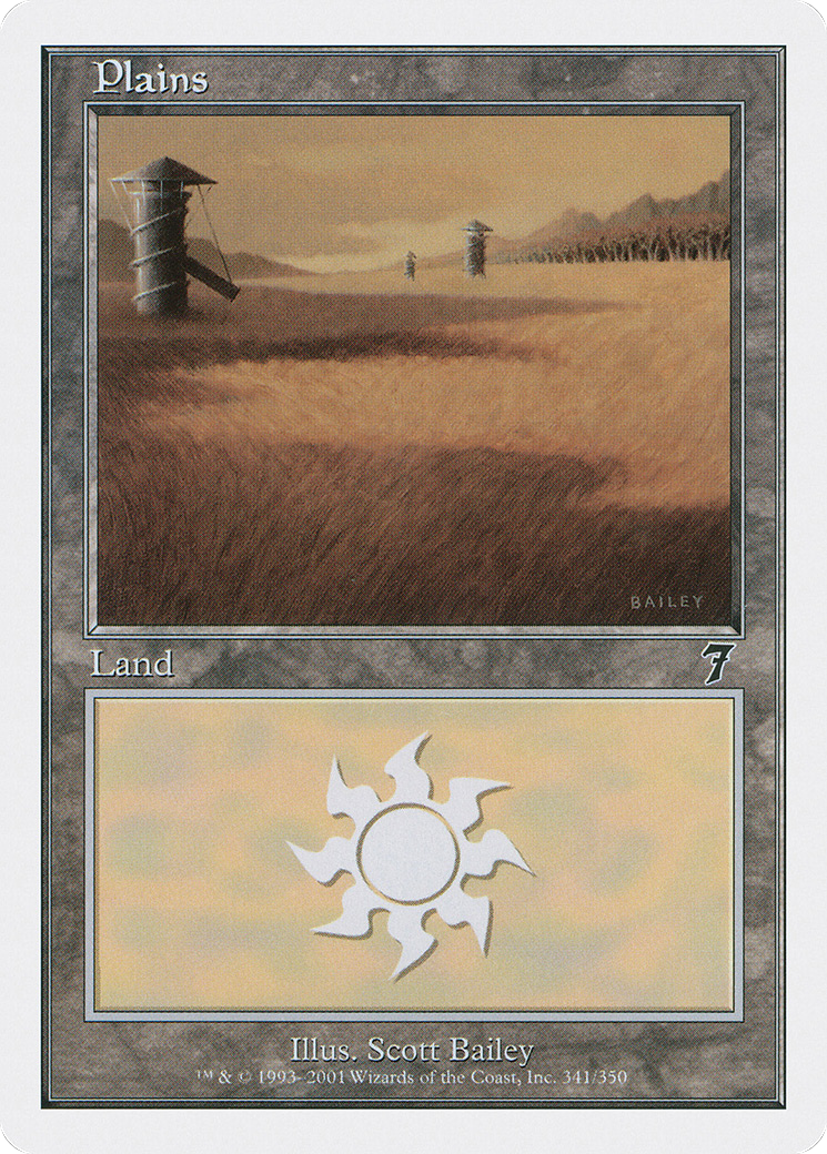 Plains (341) [Seventh Edition] Foil