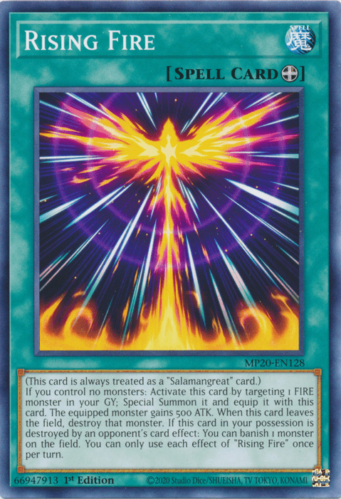 Rising Fire [MP20-EN128] Common - Josh's Cards