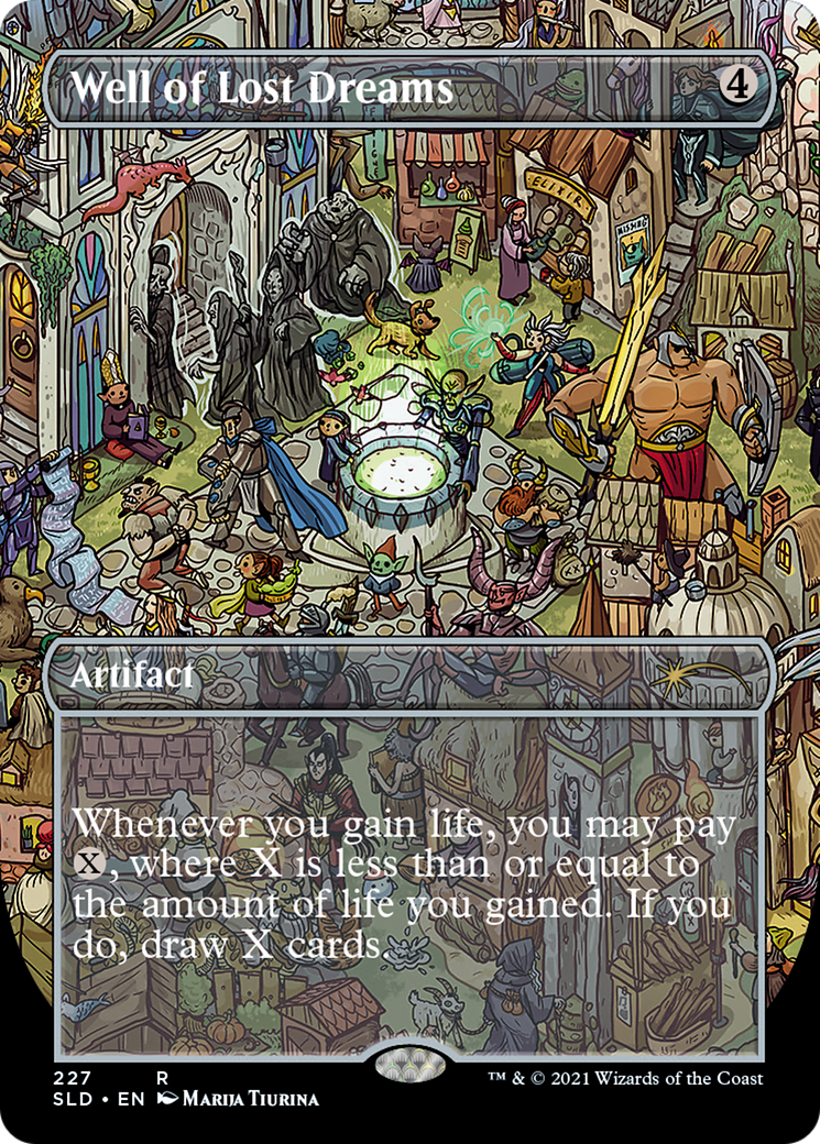 Well of Lost Dreams (SLD-227) - Secret Lair Drop (Borderless)