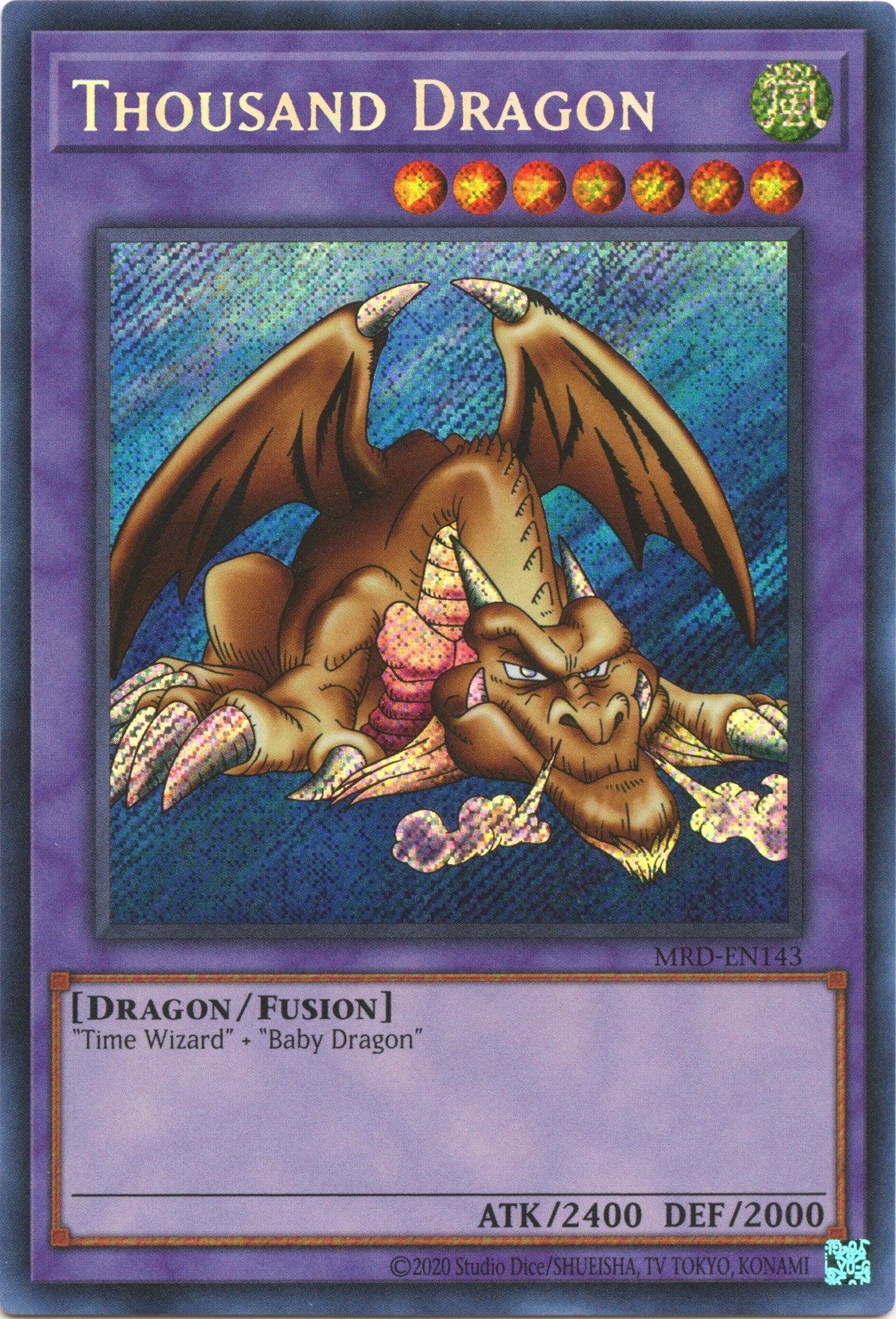 Thousand Dragon (25th Anniversary) [MRD-EN143] Secret Rare - Josh's Cards