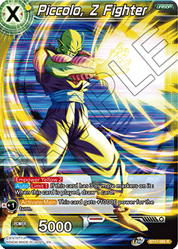 Piccolo, Z Fighter (BT17-085) [Ultimate Squad] Parallel Foil