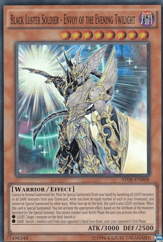 Black Luster Soldier - Envoy of the Evening Twilight [AP08-EN008] Super Rare - Josh's Cards