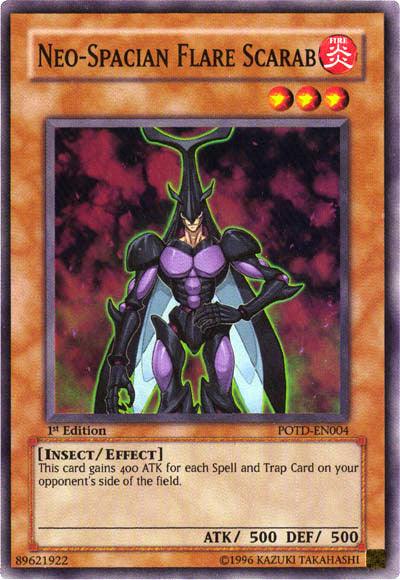Neo-Spacian Flare Scarab [POTD-EN004] Super Rare - Josh's Cards