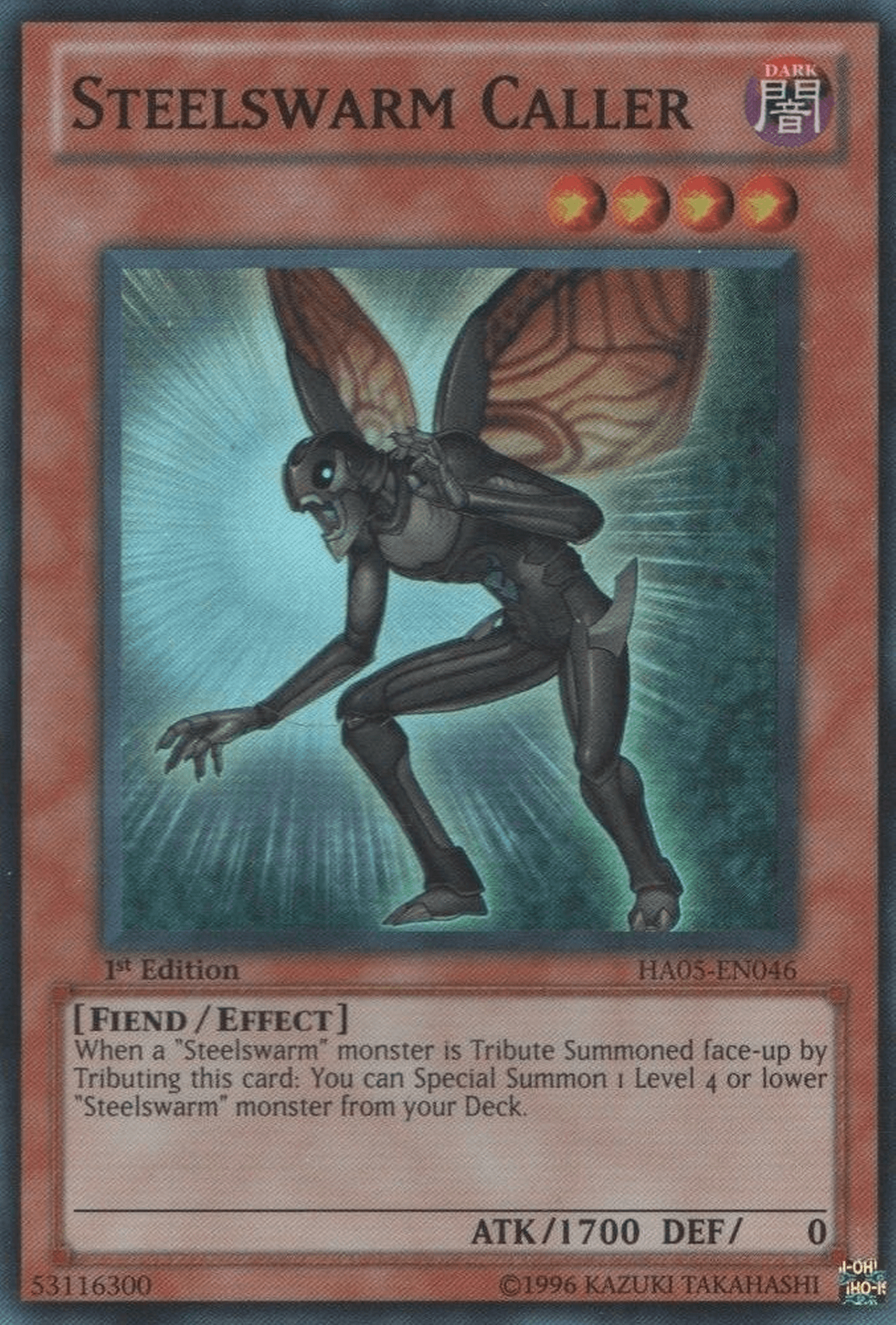 Steelswarm Caller [HA05-EN046] Super Rare - Josh's Cards