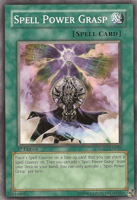 Spell Power Grasp [SDSC-EN020] Common - Josh's Cards