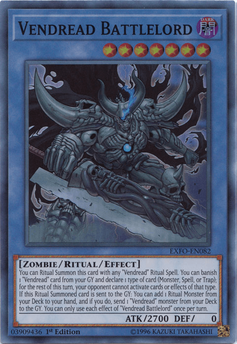 Vendread Battlelord [EXFO-EN082] Super Rare - Josh's Cards