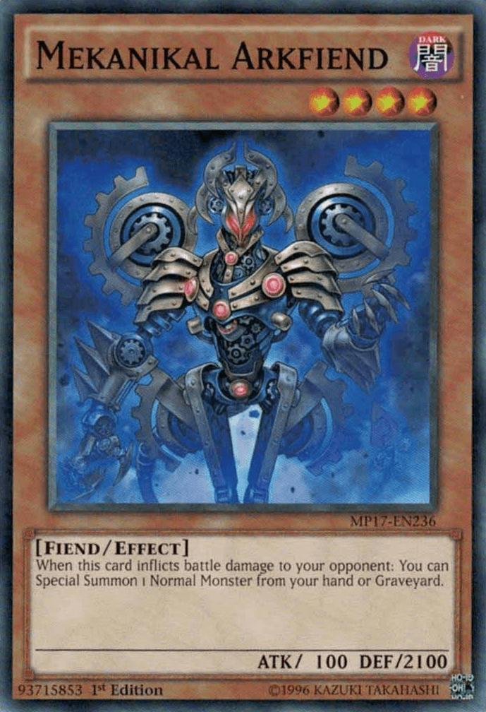 Mekanikal Arkfiend [MP17-EN236] Common - Josh's Cards