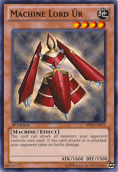 Machine Lord Ur [BP02-EN072] Mosaic Rare - Josh's Cards