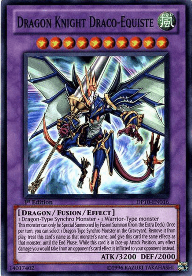 Dragon Knight Draco-Equiste [DP10-EN016] Super Rare - Josh's Cards